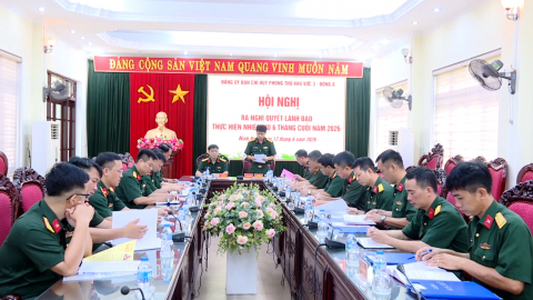Ra Nghị quyết l&atilde;nh đạo thực hiện nhiệm vụ 6 th&aacute;ng cuối năm 2026