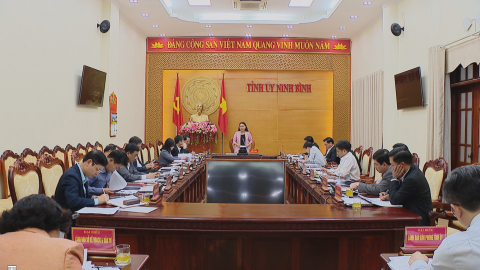 Hội nghị Ban thường vụ Tỉnh ủy - 2/2023