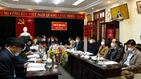 Triển khai c&ocirc;ng t&aacute;c tổ chức x&acirc;y dựng Đảng năm 2022