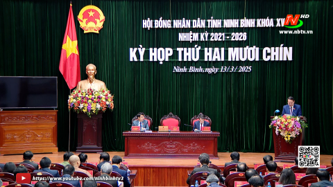 Kỳ họp thứ hai mươi ch&iacute;n, HĐND tỉnh kh&oacute;a XV