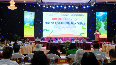 Hội thảo khoa học &ldquo;Th&acirc;n thế, sự nghiệp Ưu b&agrave; Phạm Thị Tr&acirc;n&rdquo;