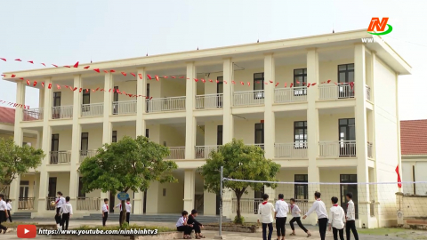 Kim Sơn tập trung đầu tư x&acirc;y dựng cơ sở vật chất cho ng&agrave;nh gi&aacute;o dục