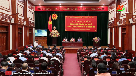 Thường trực HĐND tỉnh tổ chức Phi&ecirc;n giải tr&igrave;nh về c&ocirc;ng t&aacute;c quản l&yacute;, bảo tồn di t&iacute;ch lịch sử - văn h&oacute;a