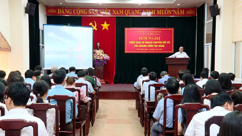 Triển khai kế hoạch chuyển đổi số ng&agrave;nh Kiểm tra Đảng