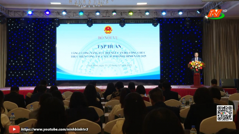 Tập huấn tăng cường năng lực c&aacute;n bộ, c&ocirc;ng chức thực hiện c&ocirc;ng t&aacute;c cải c&aacute;ch h&agrave;nh ch&iacute;nh