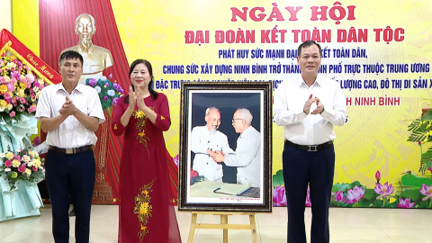 Ng&agrave;y hội Đại đo&agrave;n kết to&agrave;n d&acirc;n tộc ở tổ d&acirc;n phố 2, phường Tam Điệp