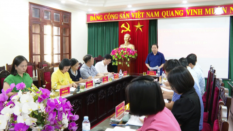 Kỳ họp thứ 5 Ủy ban Kiểm tra Tỉnh ủy Ninh B&igrave;nh