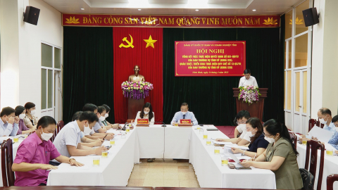 Tổng kết thực hiện quyết định 651 của Ban thường vụ Tỉnh ủy