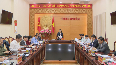 Hội nghị Ban thường vụ Tỉnh ủy - 1/12/2022