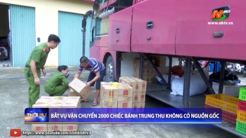 Bắt vụ vận chuyển 2000 chiếc b&aacute;nh Trung thu kh&ocirc;ng c&oacute; nguồn gốc