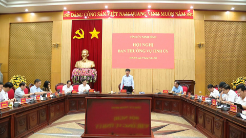 Hội nghị Ban Thường vụ Tỉnh ủy 