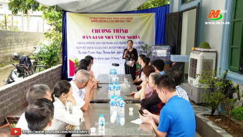 Kh&aacute;nh th&agrave;nh nh&agrave; t&igrave;nh nghĩa tặng cựu thanh ni&ecirc;n xung phong