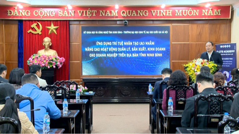 Sở Khoa học v&agrave; C&ocirc;ng nghệ tập huấn ứng dụng AI