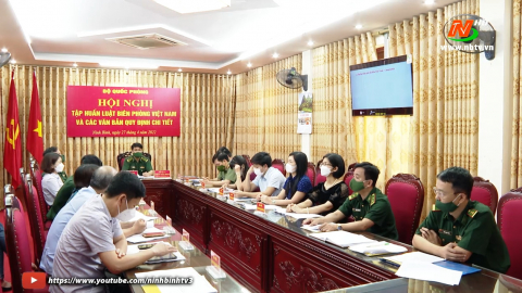 Tập huấn Luật Bi&ecirc;n ph&ograve;ng Việt Nam
