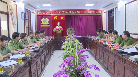 Tri&ecirc;̉n khai phương án đảm bảo ANTT L&ecirc;̃ kỷ ni&ecirc;̣m 50 năm C&ocirc;ng ước Bảo v&ecirc;̣ di sản văn hóa, thi&ecirc;n nhi&ecirc;n th&ecirc;́ giới