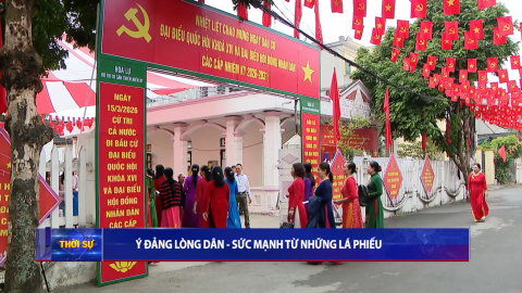 &Yacute; Đảng l&ograve;ng d&acirc;n - sức mạnh từ những l&aacute; phiếu