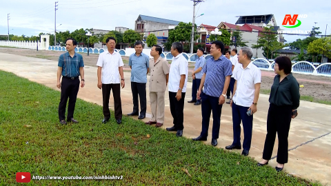 Kiểm tra x&acirc;y dựng n&ocirc;ng th&ocirc;n mới n&acirc;ng cao tại huyện Y&ecirc;n M&ocirc;