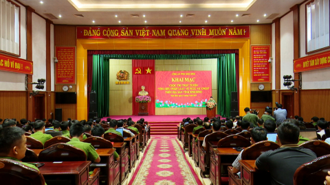 Khai mạc cuộc thi " T&igrave;m hiểu ph&aacute;p luật về PCCC v&agrave; cứu nạn cứu hộ "
