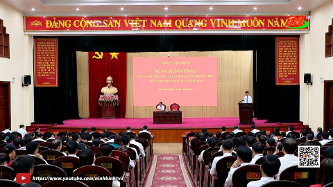  Hội nghị đối thoại với c&aacute;n bộ, hội vi&ecirc;n n&ocirc;ng d&acirc;n