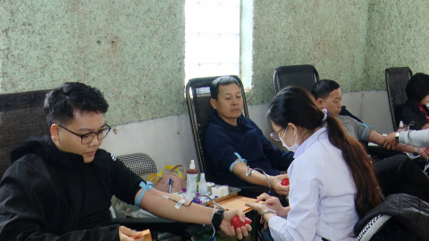 Kim Sơn ra qu&acirc;n hiến m&aacute;u t&igrave;nh nguyện đợt 2 năm 2024