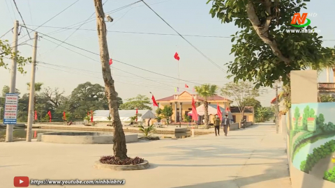 Niềm vui từ con đường n&ocirc;ng th&ocirc;n mới ở Y&ecirc;n Thắng