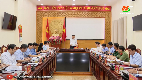 Hội nghị Ban Thường vụ Tỉnh ủy ng&agrave;y 15/6/2023