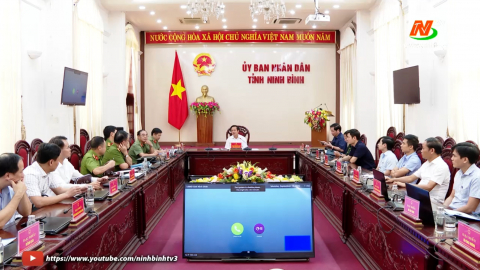 Hội nghị trực tuyến to&agrave;n quốc về c&ocirc;ng t&aacute;c ph&ograve;ng ch&aacute;y, chữa ch&aacute;y