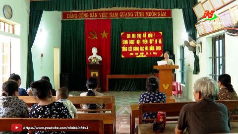 Phụ nữ Kim Sơn đẩy mạnh thực hiện b&igrave;nh đẳng giới