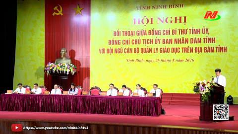Hội nghị đối thoại với đội ngũ c&aacute;n bộ quản l&yacute; gi&aacute;o dục