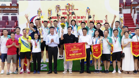 Bế mạc Hội thao ng&agrave;nh Kiểm s&aacute;t Nh&acirc;n d&acirc;n năm 2026