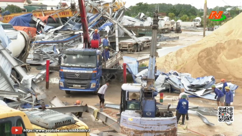 Tập trung khắc phục hậu quả sau ho&agrave;n lưu b&atilde;o số 10