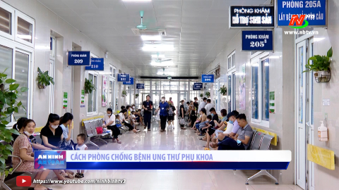 C&aacute;ch ph&ograve;ng chống bệnh ung thư phụ khoa