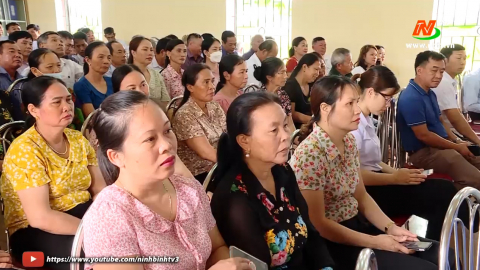 Đại biểu HĐND tỉnh tiếp x&uacute;c cử tri huyện Y&ecirc;n Kh&aacute;nh  