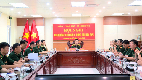 Hội nghị Qu&acirc;n ch&iacute;nh to&agrave;n qu&acirc;n 6 th&aacute;ng đầu năm