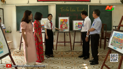 Trao giải cuộc thi vẽ tranh