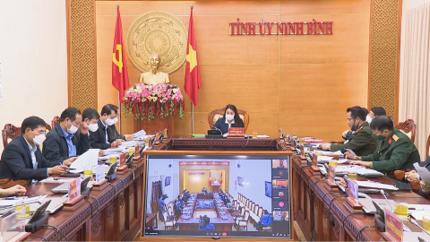 BTV Tỉnh ủy cho &yacute; kiến v&agrave;o kịch bản Lễ kỷ niệm 200 năm danh xưng Ninh B&igrave;nh v&agrave; 30 năm t&aacute;i lập Tỉnh