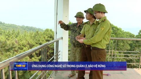 Ứng dụng c&ocirc;ng nghệ số trong quản l&yacute;, bảo vệ rừng