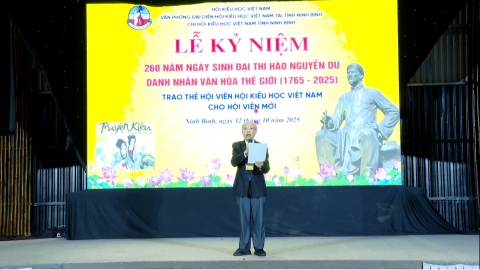Kỷ niệm 260 năm ng&agrave;y sinh Đại thi h&agrave;o Nguyễn Du (1765 - 2025)