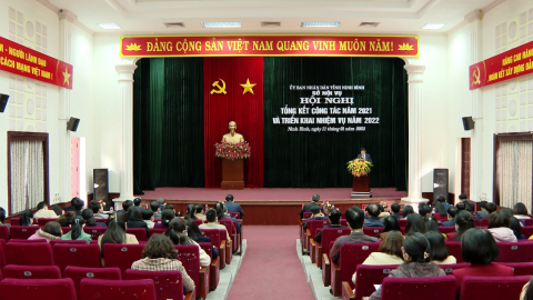 Triển khai c&ocirc;ng t&aacute;c ng&agrave;nh Nội vụ năm 2022
