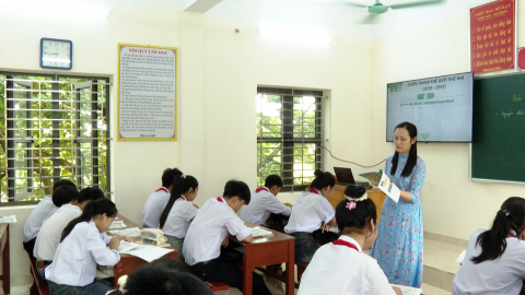 Ng&agrave;nh gi&aacute;o dục Gia Tường thi đua l&agrave;m theo lời B&aacute;c