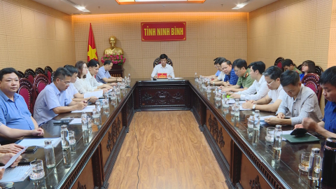 Hội nghị trực tuyến về c&ocirc;ng t&aacute;c tổ chức Kỳ thi tốt nghiệp THPT năm 2024