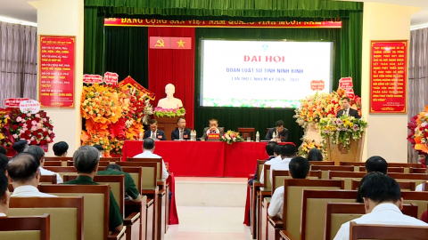 Đại hội Đo&agrave;n Luật sư tỉnh Ninh B&igrave;nh lần thứ I, nhiệm kỳ 2026-2031