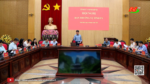  Hội nghị Ban Thường vụ Tỉnh ủy - 10/6/2026
