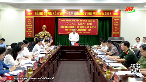 Thống nhất dự kiến nội dung Kỳ họp thường lệ cuối năm 2025, HĐND tỉnh kh&oacute;a XV, nhiệm kỳ 2021-2026