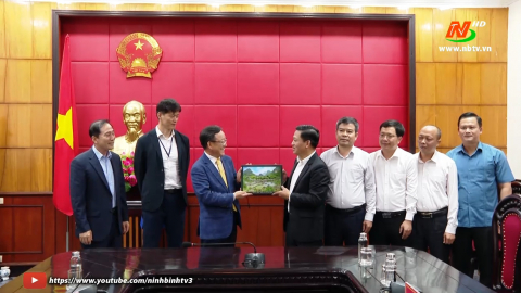 L&atilde;nh đạo tỉnh tiếp x&atilde; giao đo&agrave;n c&ocirc;ng t&aacute;c đại sứ qu&aacute;n H&agrave;n Quốc tại Việt Nam
