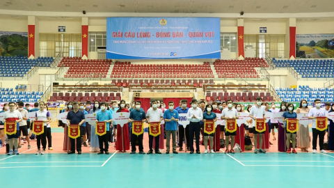 Giải thể thao c&ocirc;ng đo&agrave;n vi&ecirc;n chức tỉnh năm 2022