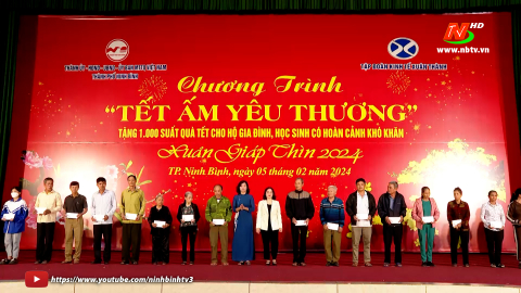 Chương tr&igrave;nh "Tết ấm y&ecirc;u thương - Xu&acirc;n Gi&aacute;p Th&igrave;n 2024&rdquo;