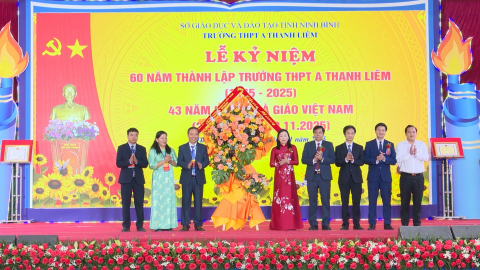 Trường THPT A Thanh Li&ecirc;m Kỷ niệm 60 năm th&agrave;nh lập