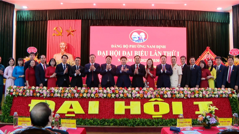 Đại hội đại biểu Đảng bộ phường Nam Định nhiệm kỳ 2025-2030