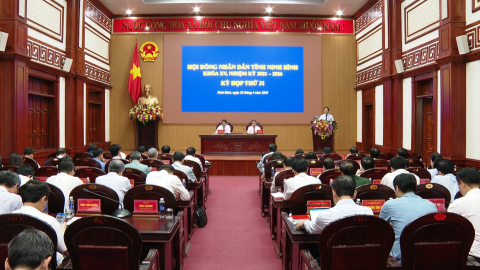 Kỳ họp thứ 31, HĐND tỉnh Ninh B&igrave;nh kh&oacute;a XV